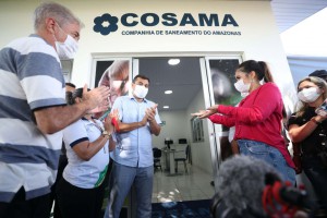 Governador Wilson Lima inaugura sede da Cosama em Nova Olinda do Norte