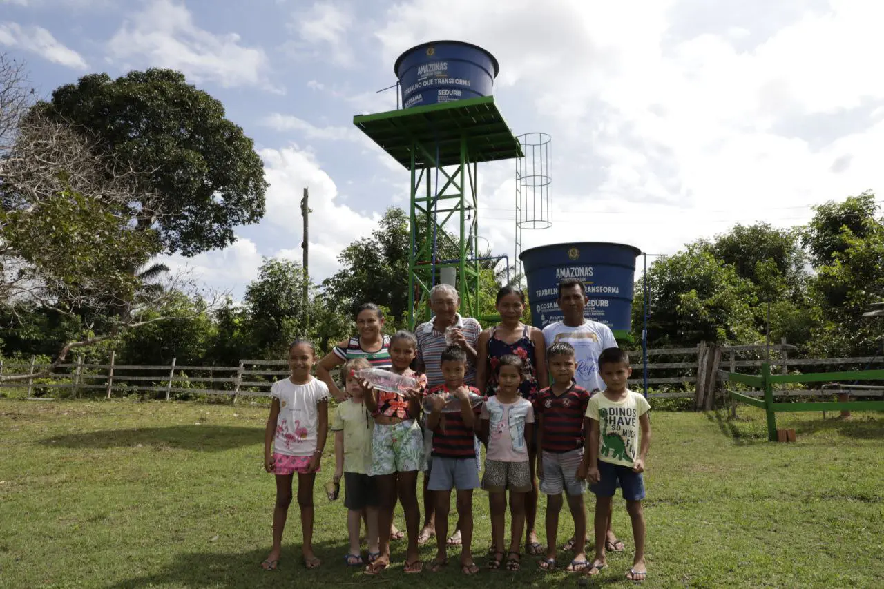 Agua de qualidade transforma a rotina de moradores da zona rural de Nhamunda 1 foto Alex Pazuello Secom
